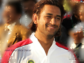 Mahendra Singh Dhoni with Long Hairstyle - Men Haircut Ideas