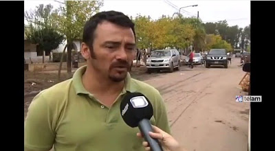 Idiazábal, un pueblo devastado por el temporal que busca emerger. 