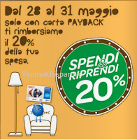 Logo Non perdere il rimborso del 20% sulla spesa con Carrefour