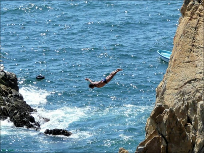 Declaran Patrimonio Cultural los clavados de la Quebrada Acapulco