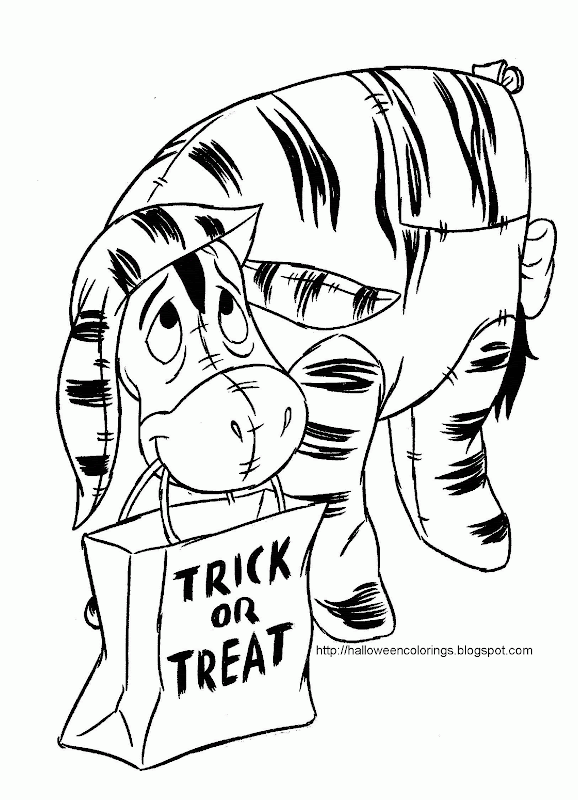 Free Printable Halloween Disney Coloring Pages - Best Coloring Pages