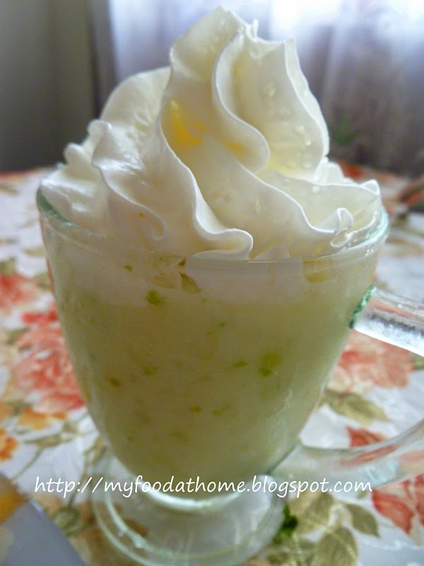 Food at Home: Apple Yogurt Smoothies