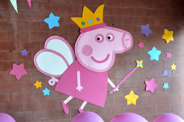 Decoración cumpleaños Peppa Pig