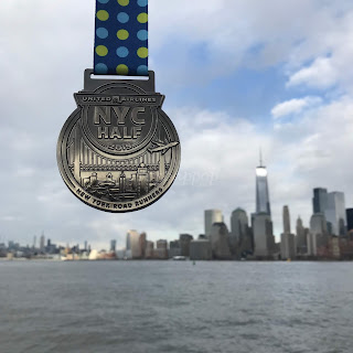 United NYC Half 2019 medaille