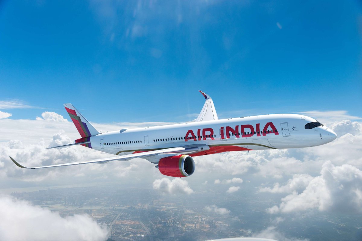 Air India encarga 100 aviones Airbus y firma contrato de mantenimiento