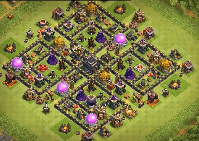 base coc hall 9