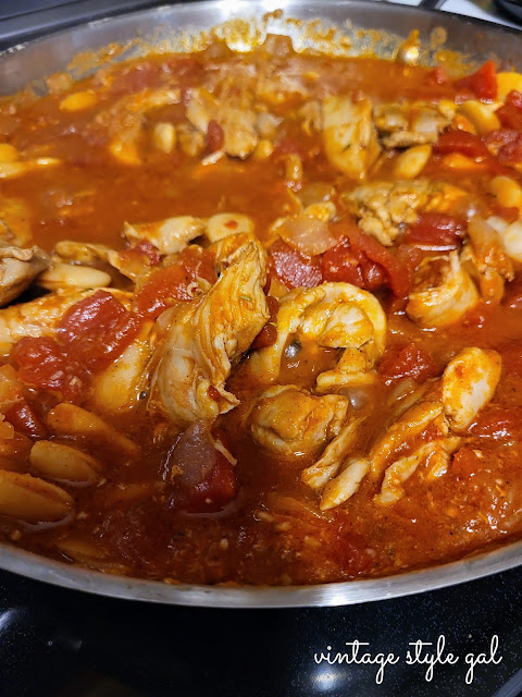 how to use leftover chicken and butter beans in chili