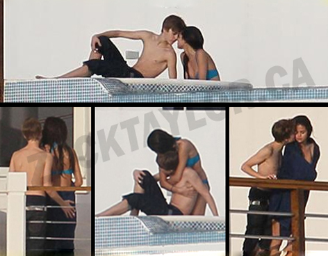Mientras Justin y Selena vacacionaban de lo lindo en las playas de 