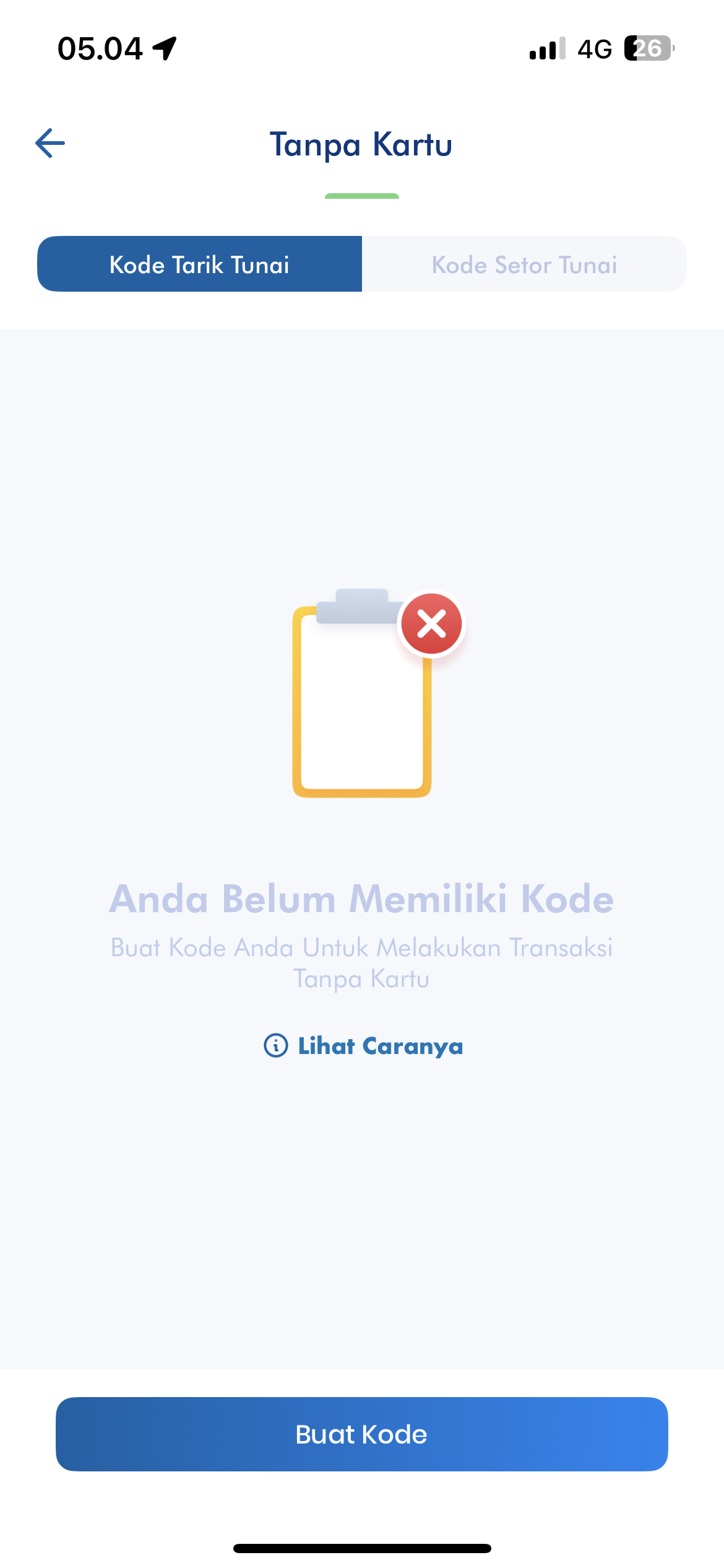 buat kode tarik tunai tanpa kartu btn