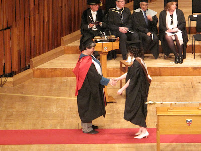 An official graduate at last!