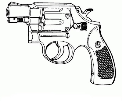 Revolver para colorear y pintar