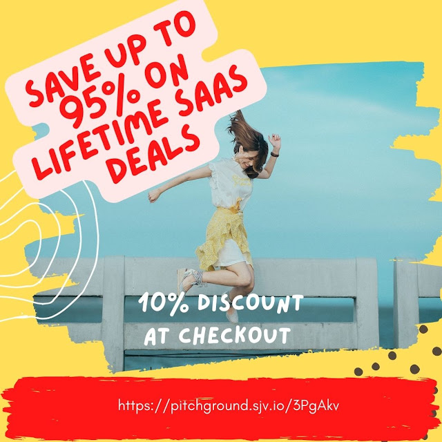 Get 10% discount on lifetime SaaS deals with up to 95% off