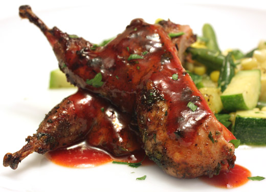 lisa is cooking: Marinated Grilled Quail