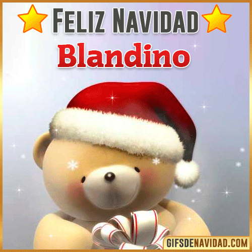 Feliz Navidad Blandido