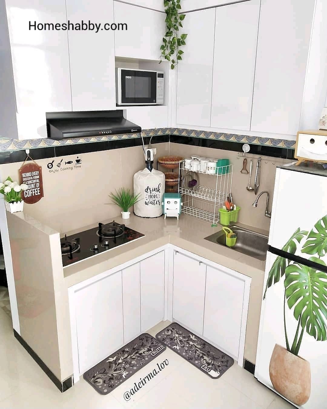 7 Desain Kitchen Set Untuk Dapur Kecil Homeshabbycom Design Home Plans