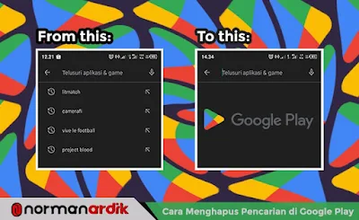 Cara Menghapus Pencarian di Google Play