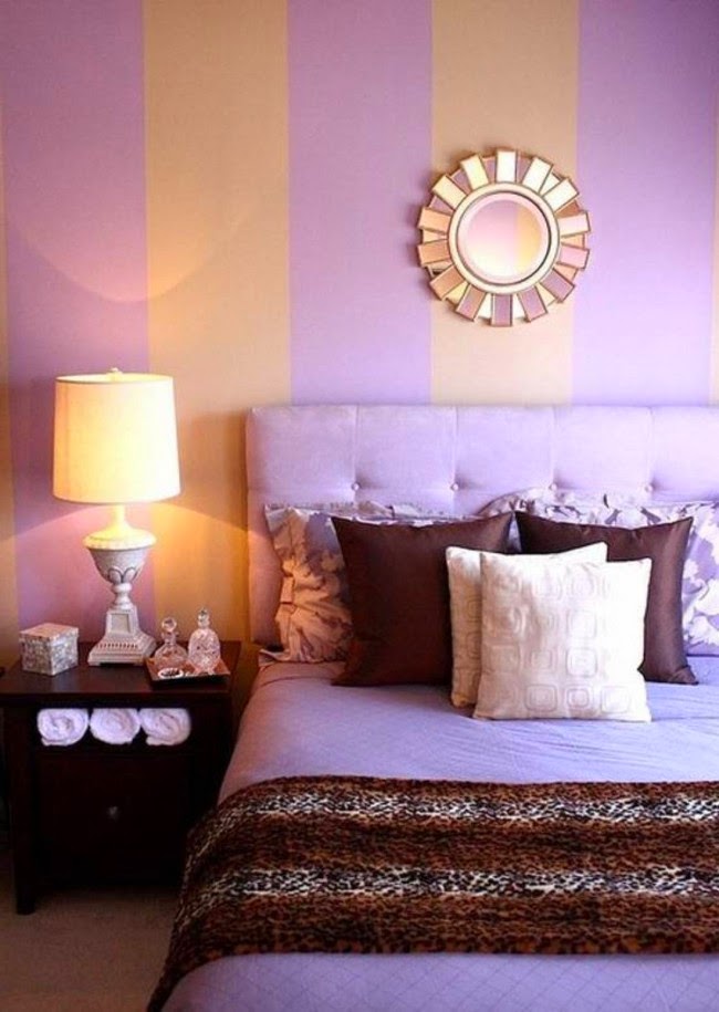 Decorar el Dormitorio con color Morado, Lila o Púrpura