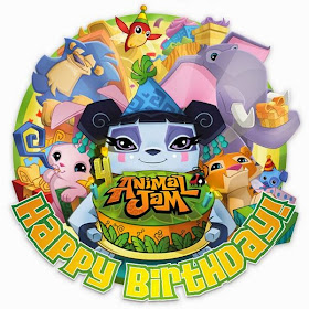 Image result for animal jam happy bday