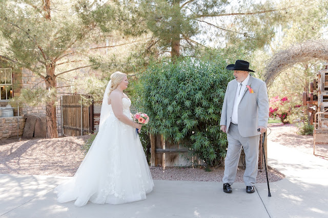 Shenandoah Mill Wedding Daddy Daughter First Look