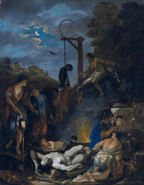 El aquelarre de las brujas a la luz de la Luna, por Domenicus van Wijnen (Ascanius).