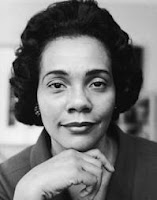 Breve Biografía de Coretta Scott King. Activista por los derechos civiles. Esposa de Martin Luther King Jr. Mujeres que hacen la historia. Mujeres que hicieron la historia