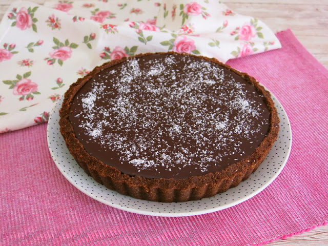 TARTALETA DE CHOCOLATE Y COCO