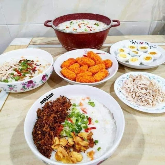 Resepi Bubur Ayam ala mcD