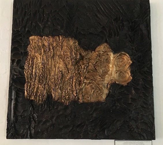 Maja Lisa Engelhardt: Den ottende dag. Bronzerelief 80 x 80 cm