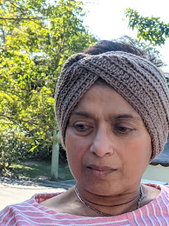 Come along and let's make this EASY TURBAN-LIKE HEADBAND