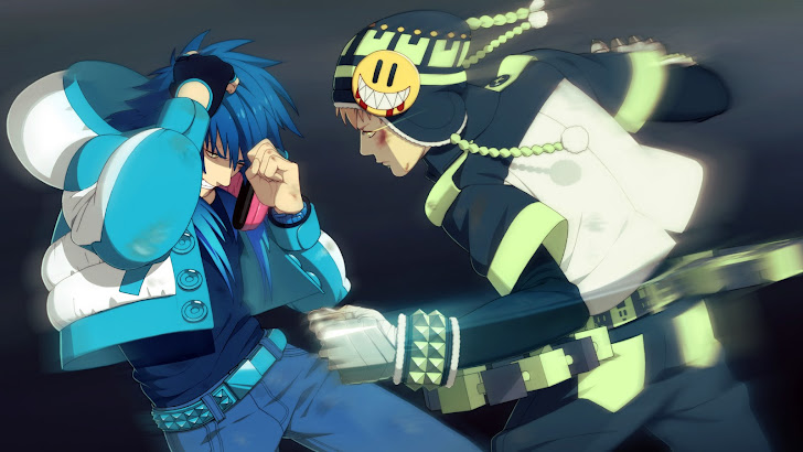 Aoba and Noiz Fighting