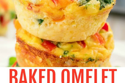 Baked omelet muffins