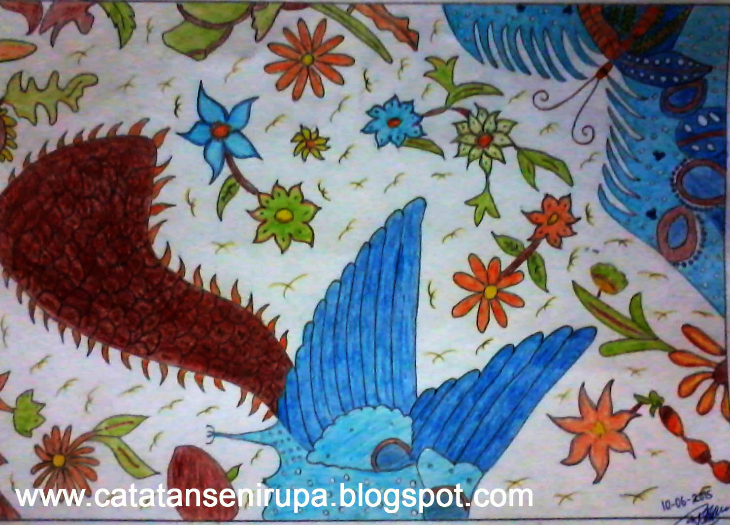 Motif Batik Karya Murid Muridku KUMPULAN ILMU SENI RUPA