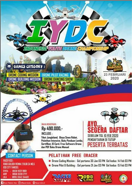 Indonesia Youth Drone Championship - Racer Robotic