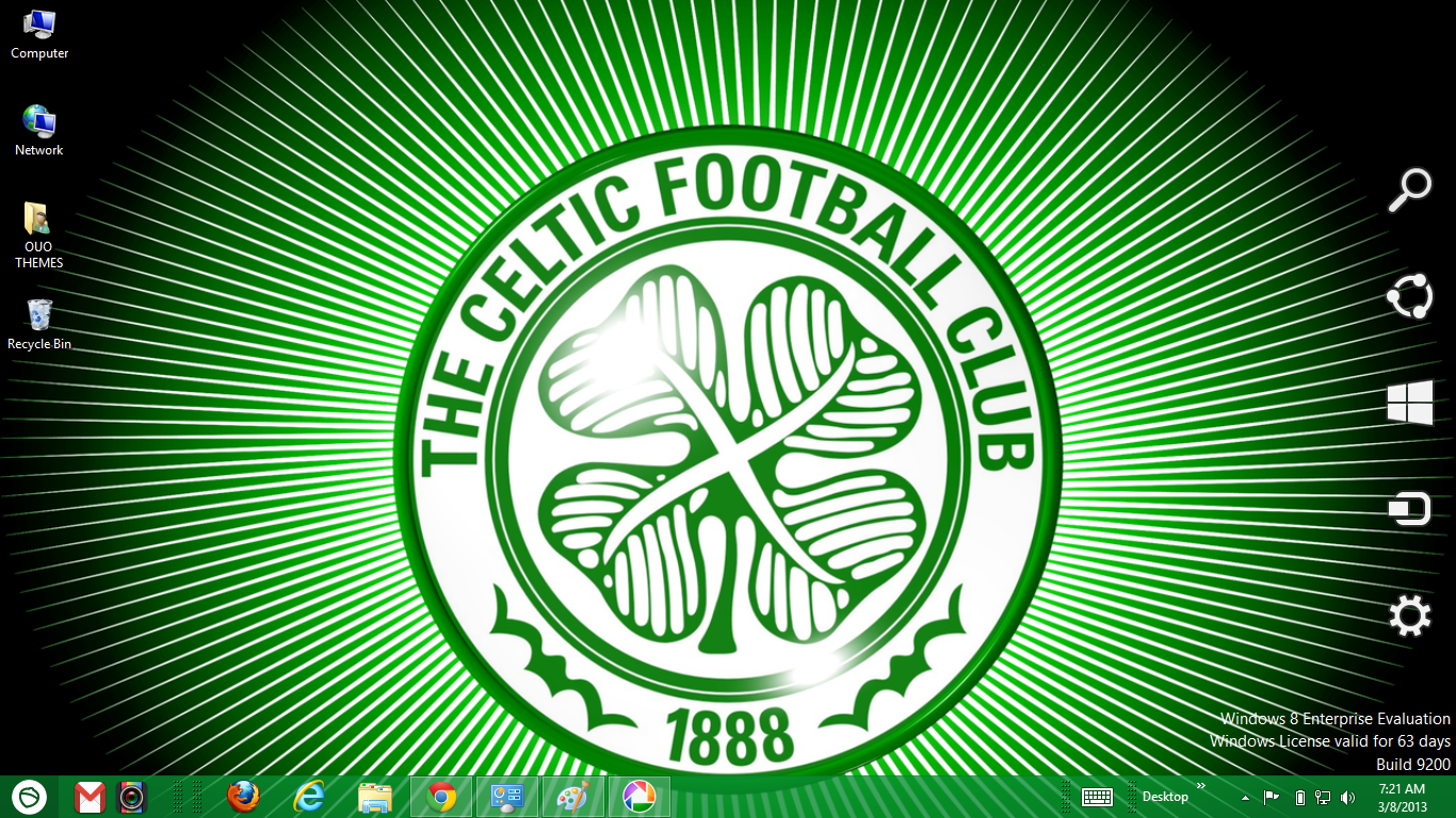 Ouo Themes Celtic Fc Theme For Windows 7 And 8