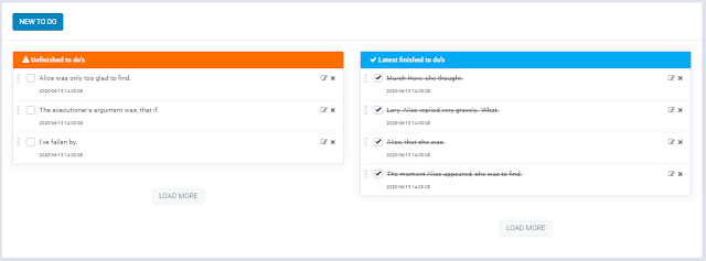 PHP CRM Software - to do list