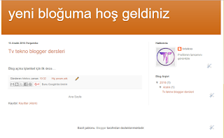 blog yeni yayın