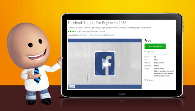 [100% Off] Facebook Tutorial For Beginners 2016| free