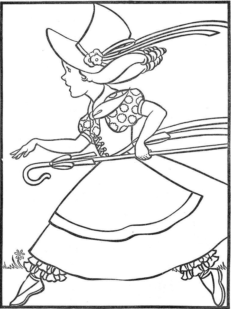 beautiful cartoon coloring pages