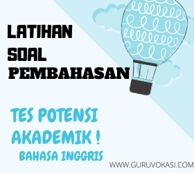 tpa bahasa inggris