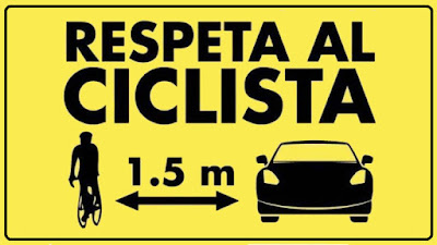 Respeta al ciclista