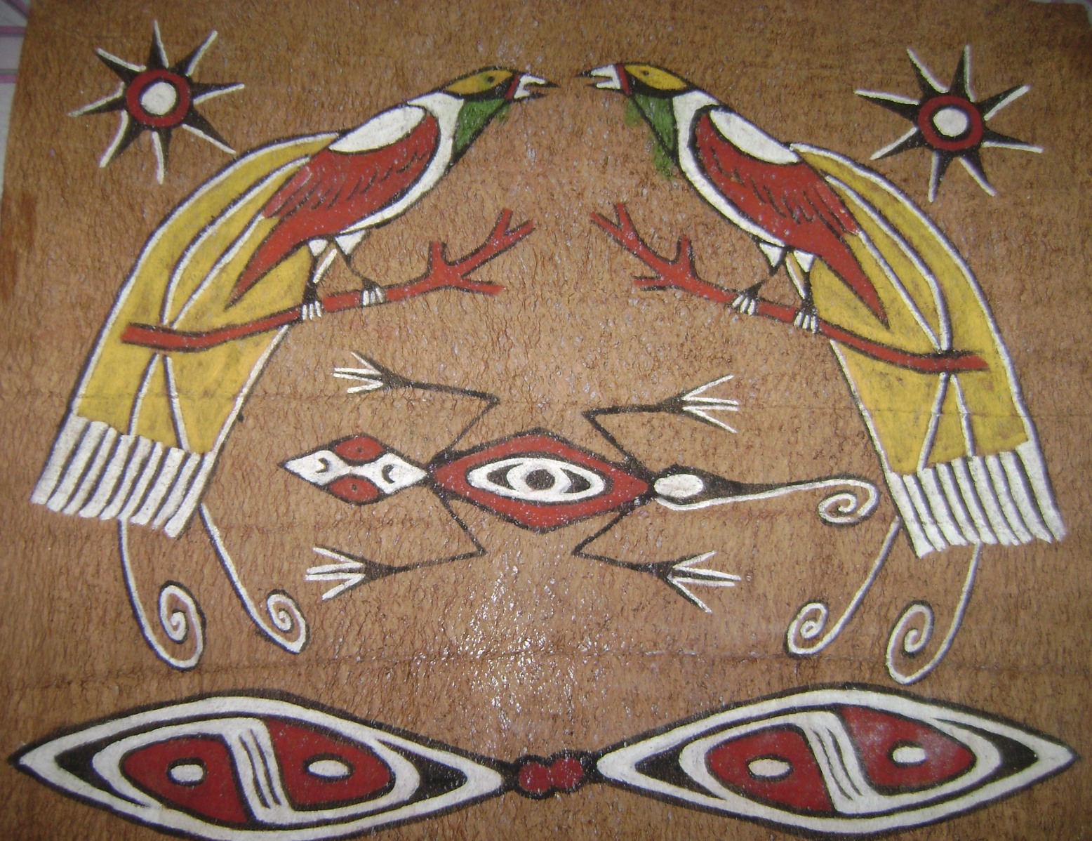 KHOMBOW Ukiran Kulit  Kayu  Khas Sentani Papua Carvings