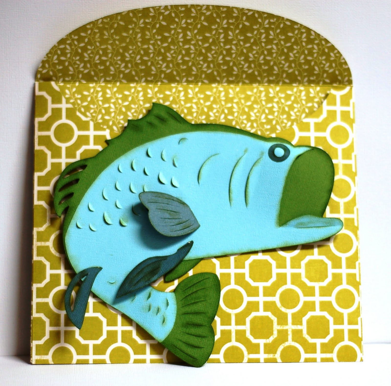 Download Paper Creations by Kristin: Fish Gift Card Holder