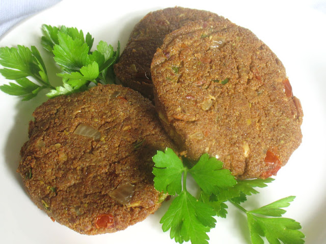 spiced teff cakes