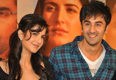 Katrina Kaif with Ranbir Kapoor