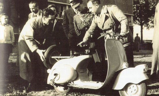 Vespa 98 debut 1946