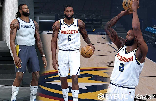 NBA 2K23 DeAndre Jordan Cyberface & Body Model