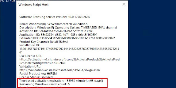 Cách Gia Hạn Thời Gian Dùng Thử Trên VPS Chạy Windows Sever