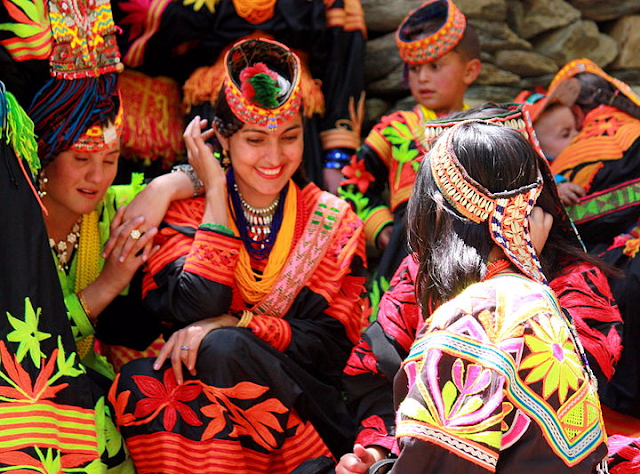 Kalash Women Traditional Clothing
