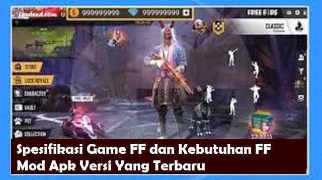  merupakan game Garena FF yang telah dimodifikasi FF Mod APK Terbaru Diamond Tak Terbatas