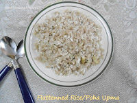 flattened rice/poha dish